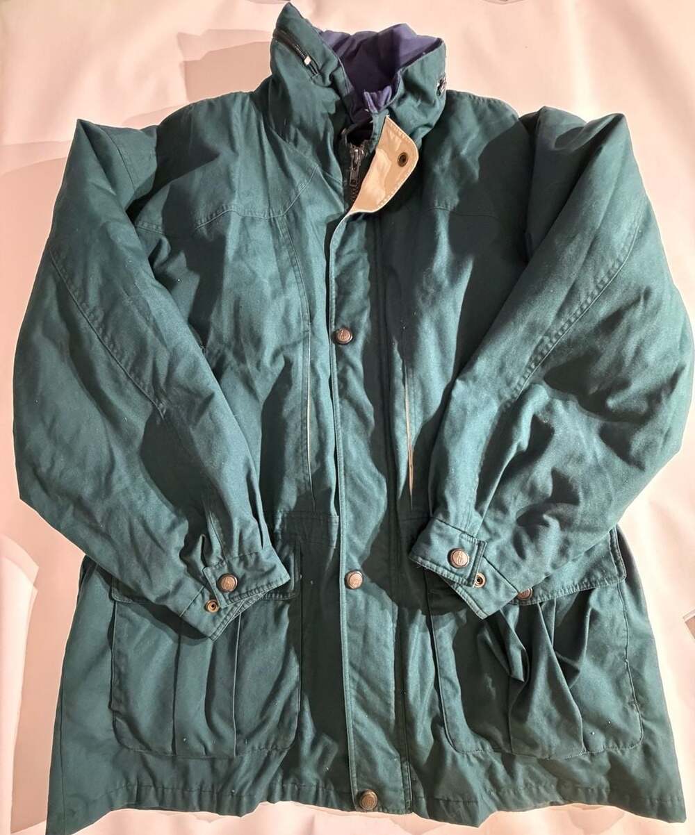 Vintage London Fog Limited Edition Green Heavyweight Jacket Mens Size XL